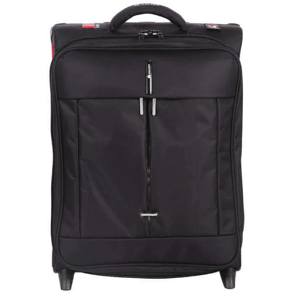 Delsey Fiber Lite 55Cm Slim Cabin Trolley Case - Black Afbeelding 1