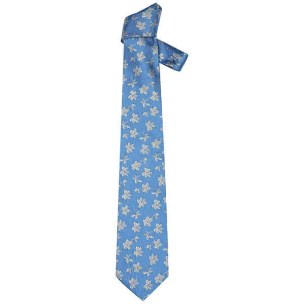 Hugo Boss Men's Tie Bt93 11061 - Blue Afbeelding 1