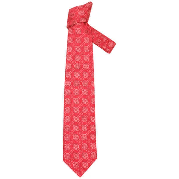 Hugo Boss Men's Tie Bt93 11092 - Dark Red Afbeelding 1