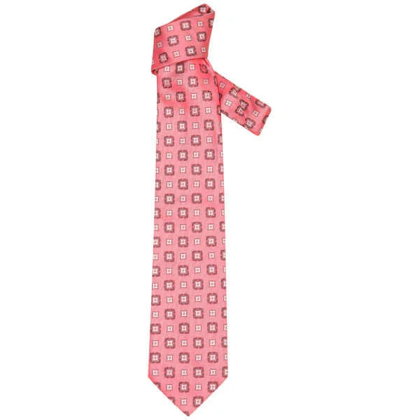 Hugo Boss Men's Tie Bt93 11087 - Light Red Afbeelding 1