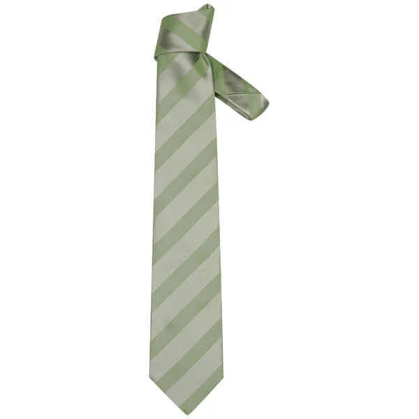 Hugo Boss Men's Tie Bt93 11029 - Light Green Afbeelding 1