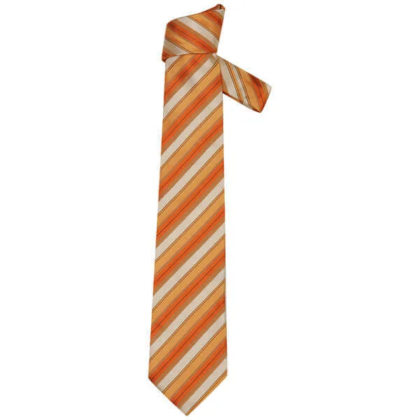 Hugo Boss Men's Tie Bt93 11052 - Orange Afbeelding 1