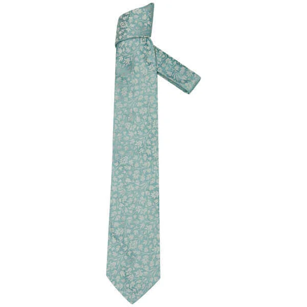 Hugo Boss Men's Tie Bt93 11093 - Turquoise Afbeelding 1