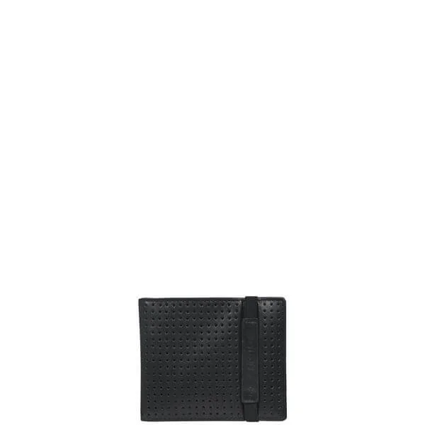 French Connection Men's Punch Out Wallet - Black Afbeelding 1