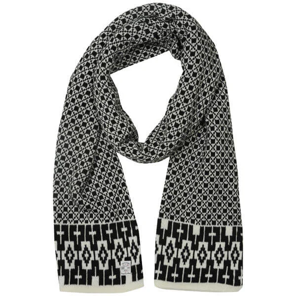 French Connection Mitten Man Scarf - One size - Black/White Afbeelding 1