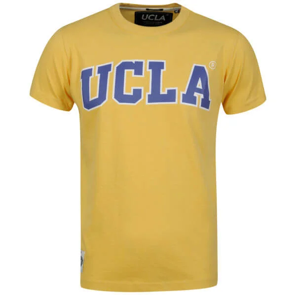 UCLA Men's Royce Logo T-Shirt - Buff Yellow - S - Geel Afbeelding 1