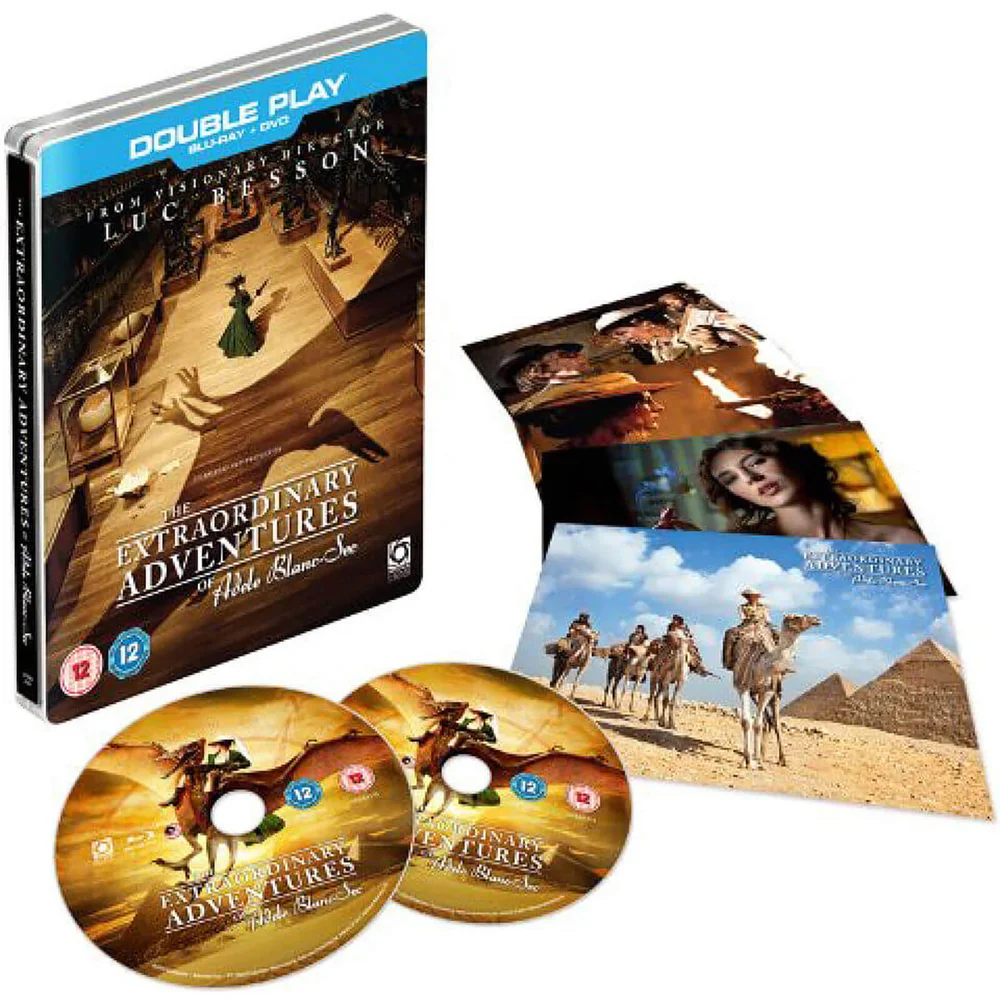 The Extraordinary Adventures of Adele Blanc Sec - Limited Steelbook Editie (Bevat Blu-Ray en DVD Copy) Afbeelding 1
