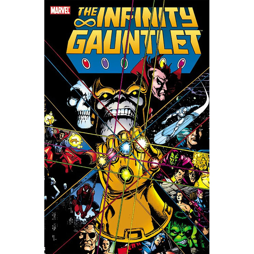 Infinity Gauntlet Beeldroman door Jim Starlin (Paperback) Afbeelding 1