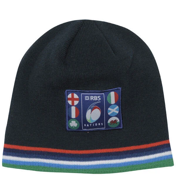 RBS Six Nations Supporter Beanie - 0 - Navy blauw Afbeelding 1