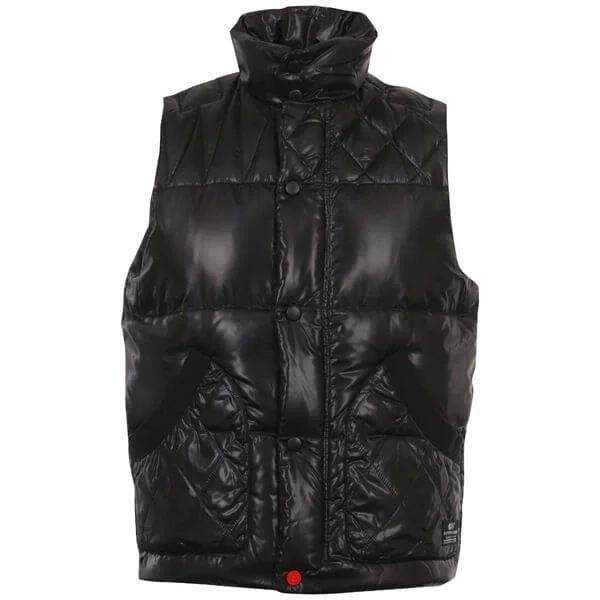 55DSL Men's Jumpvest Gilet - Black - S Afbeelding 1