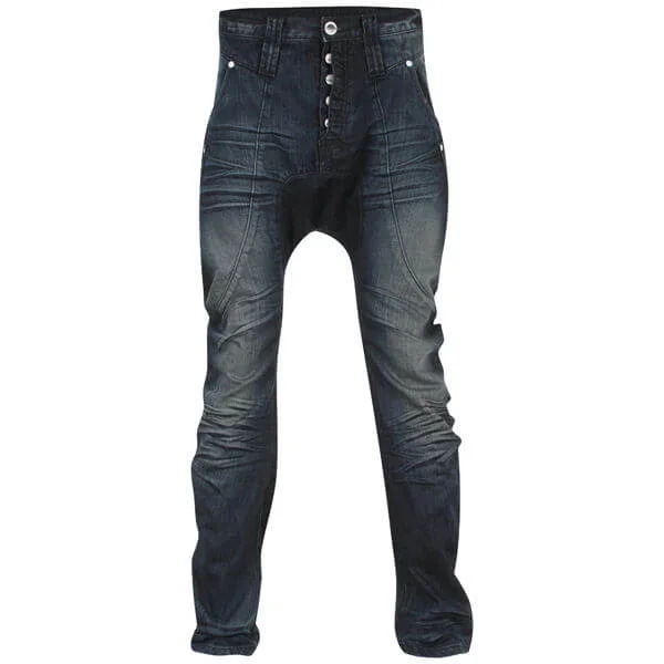 Humor Men's Zanka Drop Crotch Jeans - Blue - 29R - Blauw Afbeelding 1