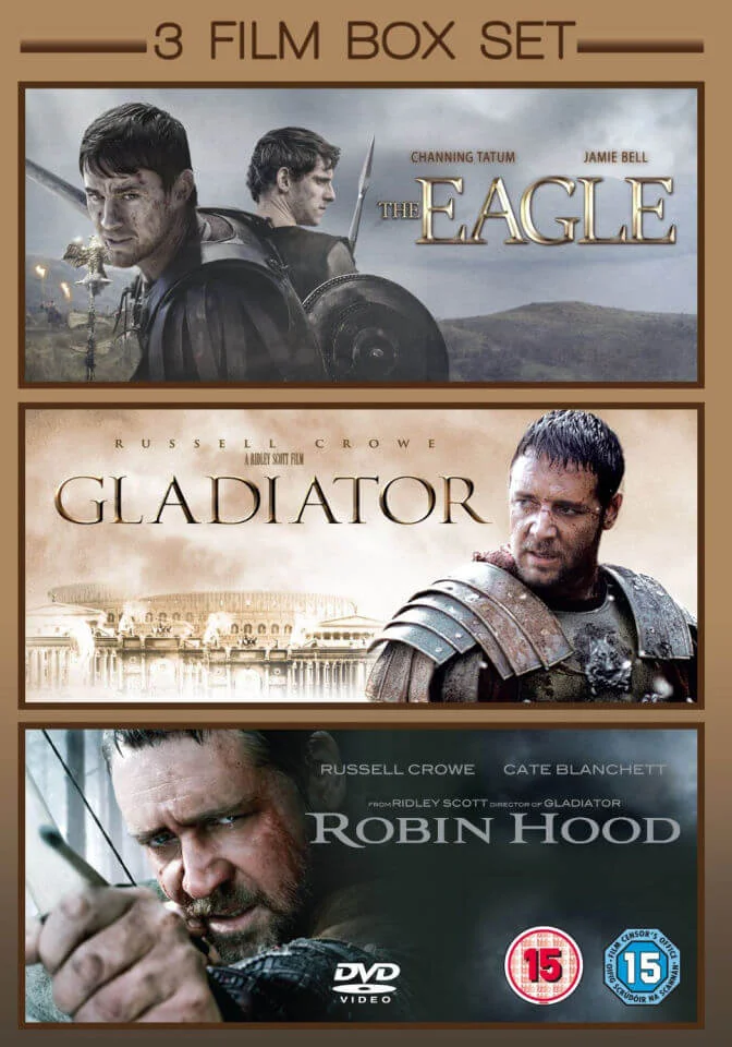 The Eagle (2010)/ Gladiator (2000)/ Robin Hood (2010) Afbeelding 1