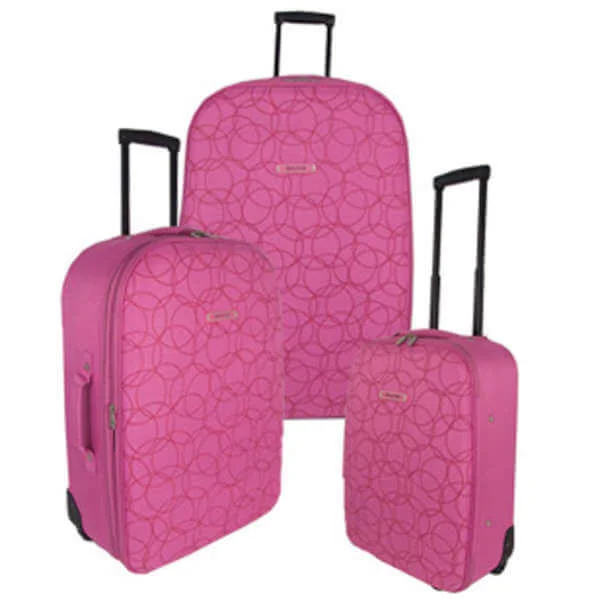 Antler Revelation Ruby 3 Piece Rollercase Set - Pink Afbeelding 1