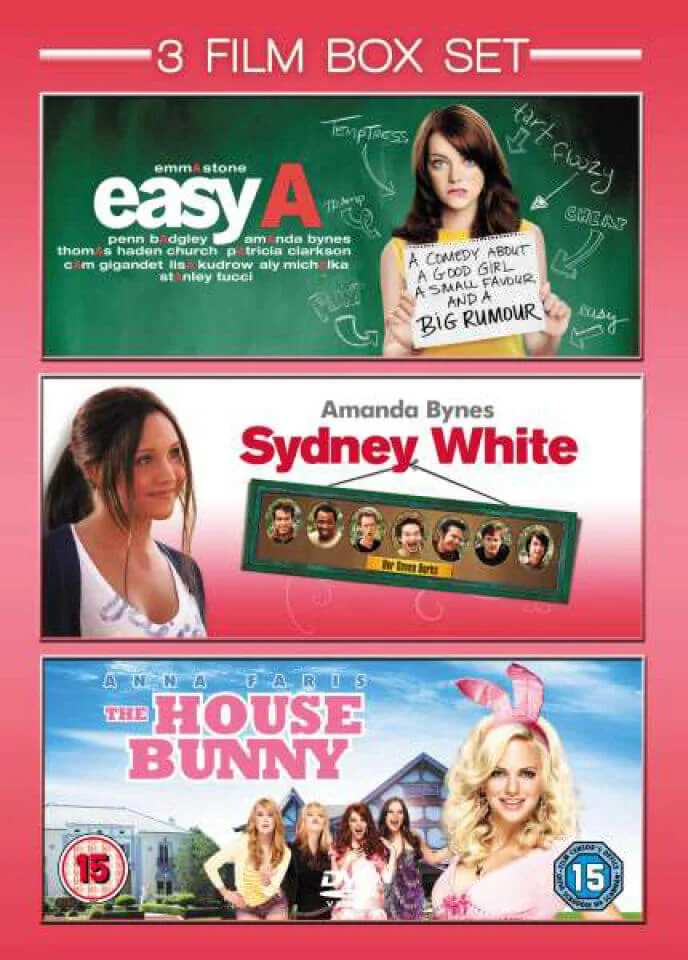 Easy A / Sydney White / House Bunny Afbeelding 1