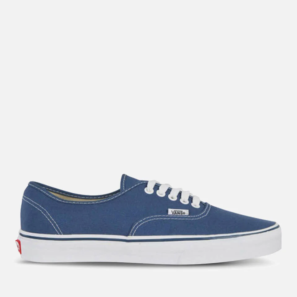 Vans Authentic Canvas Trainers - Navy - UK 3 Afbeelding 1