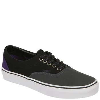 Vans Unisex ERA Tri-Tone Canvas Trainer - Dark Shadow/Black -