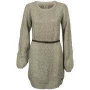 Pepe Women's Harrison Cable Knit Dress - Cream Lace - XS - beige Afbeelding 1