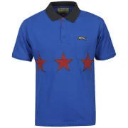 Slazenger Heritage Men's 3 Star Polo - Sealand/Signal - S Afbeelding 1