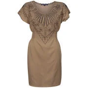 Sugarhill Boutique Women's Manhattan Dress - Mink - S - Mink Afbeelding 1