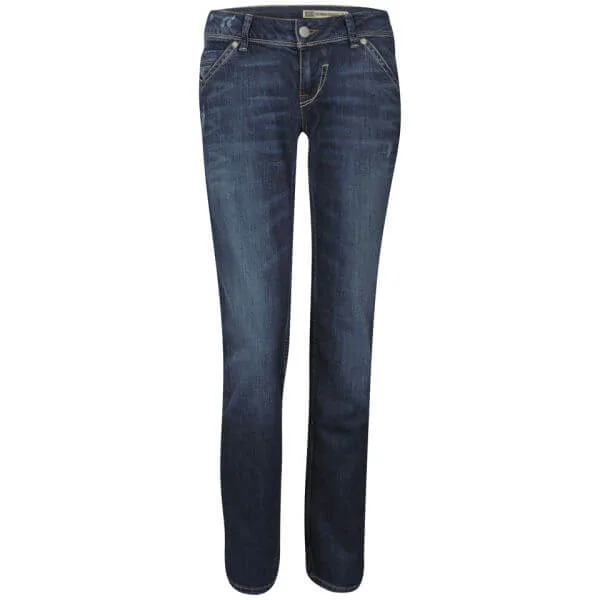 Hilfiger Denim Women's Victoria Slim Fit Jeans - Aurora Mid Blue - 26/30 - Blauw Afbeelding 1