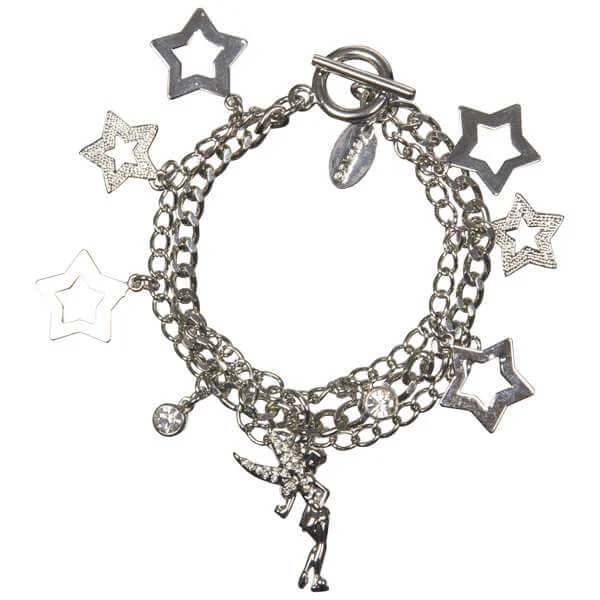 Disney Tinkerbell Charm bracelet Minnie Charms Bracelet in silver Afbeelding 1