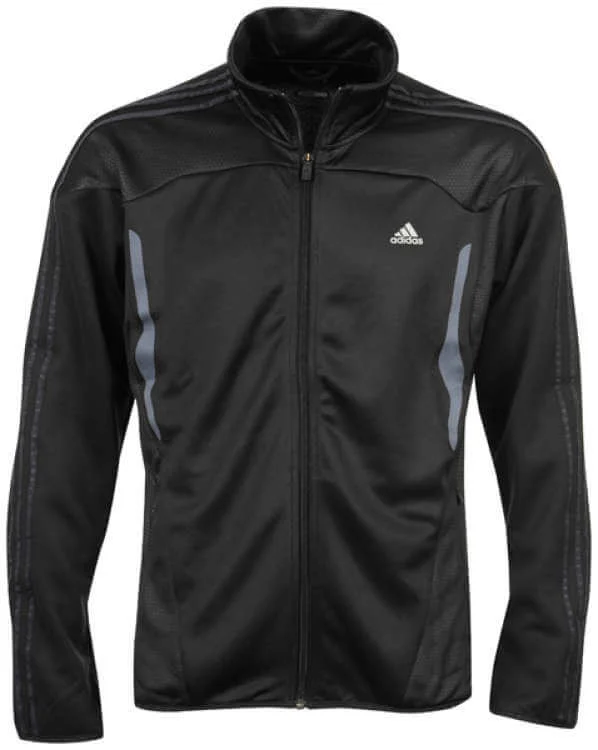 adidas Men's Clima365 Track Top - Black - S - Zwart Afbeelding 1