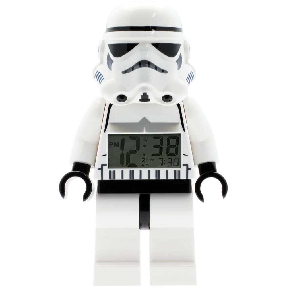 LEGO Star Wars: Klok in de vorm van een Stormtrooper-minifiguur Afbeelding 1