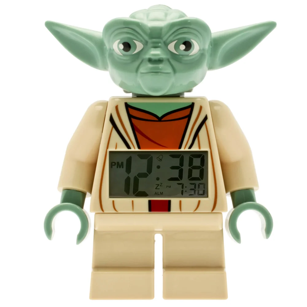 LEGO Clone Wars: Wekker met Yoda minifiguur Afbeelding 1