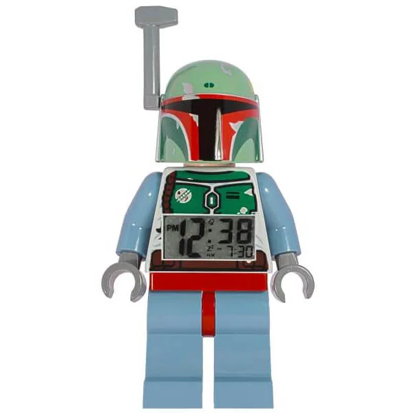 LEGO Star Wars: Boba Fett Minifigure Clock Afbeelding 1
