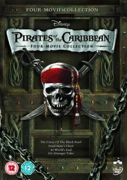 Pirates of the Caribbean DVD Boxset (1-4) Afbeelding 1