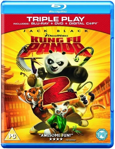 Kung Fu Panda 2 - Triple Play (Blu-Ray, DVD en Digital Copy) Afbeelding 1