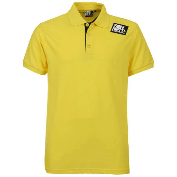 Sonneti Men's Static Polo Shirt - Yellow - S - Geel Afbeelding 1