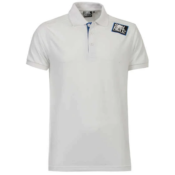 Sonneti Men's Static Polo Shirt - White - S - Wit Afbeelding 1