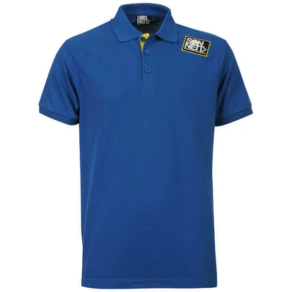 Sonneti Men's Static Polo Shirt - Blue - S - Blauw Afbeelding 1