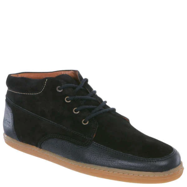 Pointer Men's Barajas Mid Trainers - Black - 7 Afbeelding 1