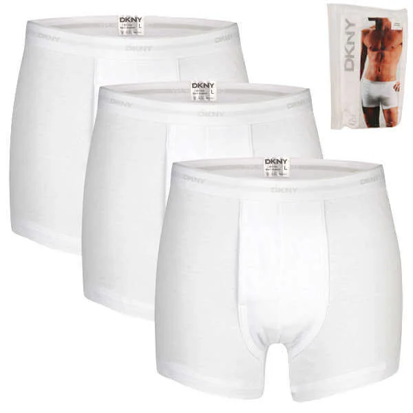 DKNY 3-Pack Boxers - White - S - Wit Afbeelding 1