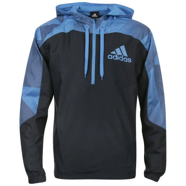 adidas Men's Next Generation Phat Hoody - Navy/Blue - S - Navy/Blue Afbeelding 1
