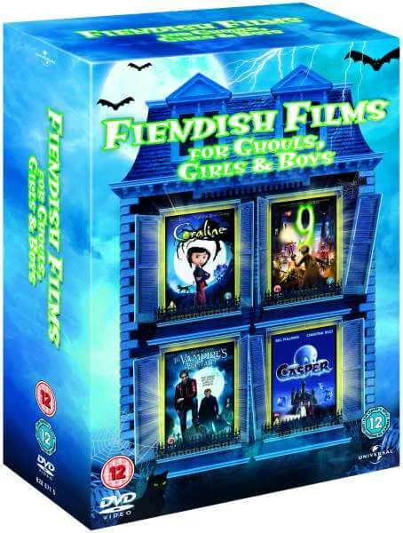 Fiendish Films for Ghouls, Girls and Boys: Coraline / 9 / The Vampires Assistant / Casper Afbeelding 1