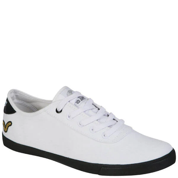 Voi Jeans Men's Senator Pumps - White/Black - 7 - White/Black Afbeelding 1