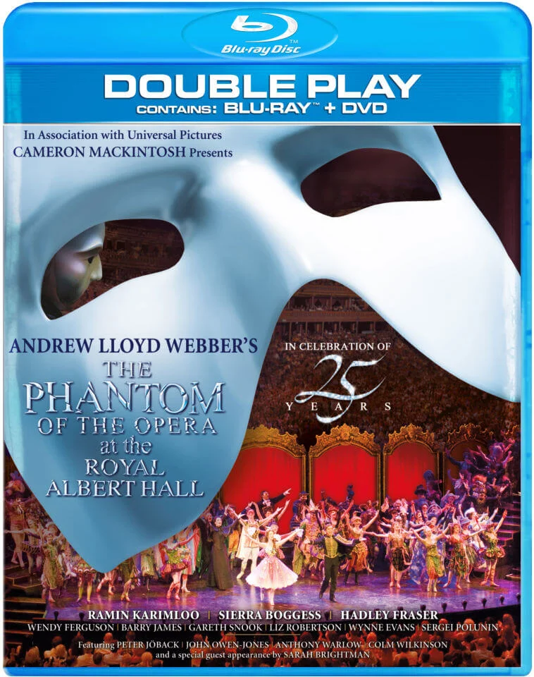 The Phantom Of The Opera at The Royal Albert Hall - Double Play (Blu-Ray en DVD) Afbeelding 1