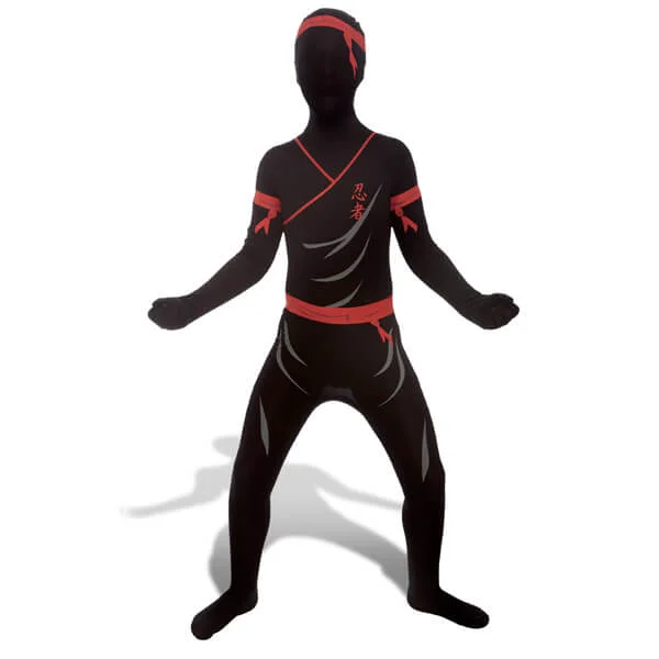 Morphsuits Kids Ninja - S Afbeelding 1