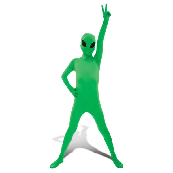Morphsuits Kids Alien - S Afbeelding 1