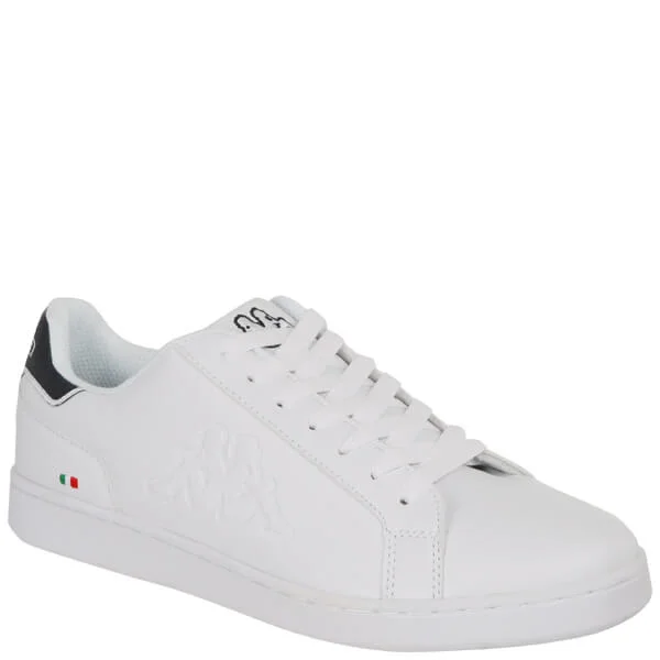 Kappa Men's Morinetas Trainers - White/Navy - 7 - White/Navy Afbeelding 1