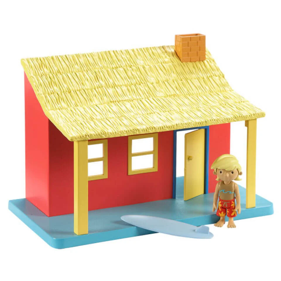 Bob The Builder Ready Steady Build Playset With Figure - Surf Shack Afbeelding 1