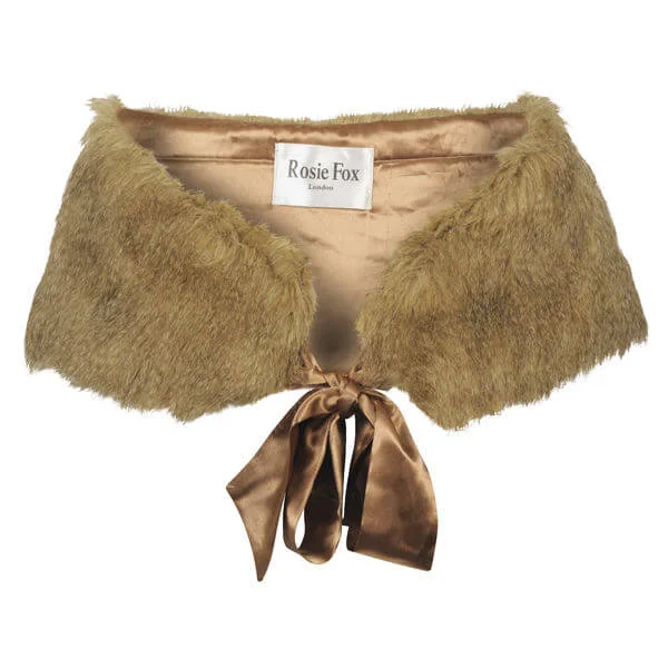 Rosie Fox Camel Faux Fur Afbeelding 1
