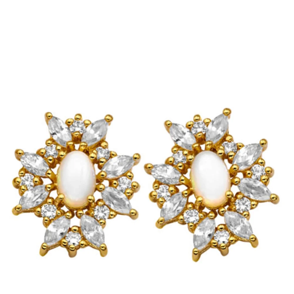 Opal Earrings - One size Afbeelding 1