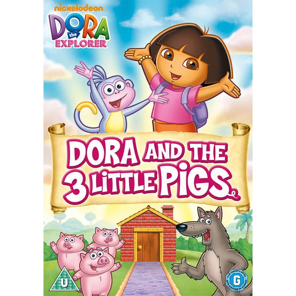 Dora the Explorer: Dora and the Three Little Pigs Afbeelding 1