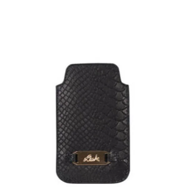 RI2K Cranley Leather Phone Holder - One size - Zwart Afbeelding 1