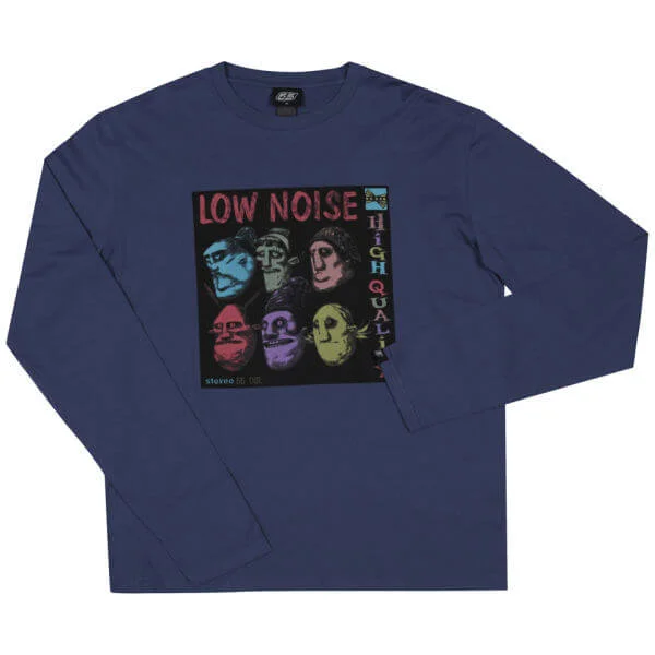 55DSL Men's Low Noise High Quality Graphic T-Shirt - Navy - XXL - Navy blauw Afbeelding 1