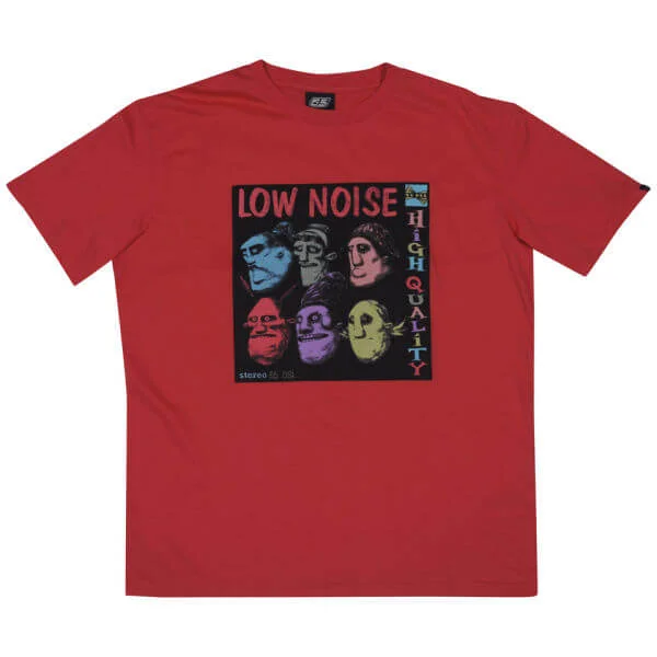 55DSL Men's Low Noise High Quality Graphic T-Shirt - Red - XXL Afbeelding 1